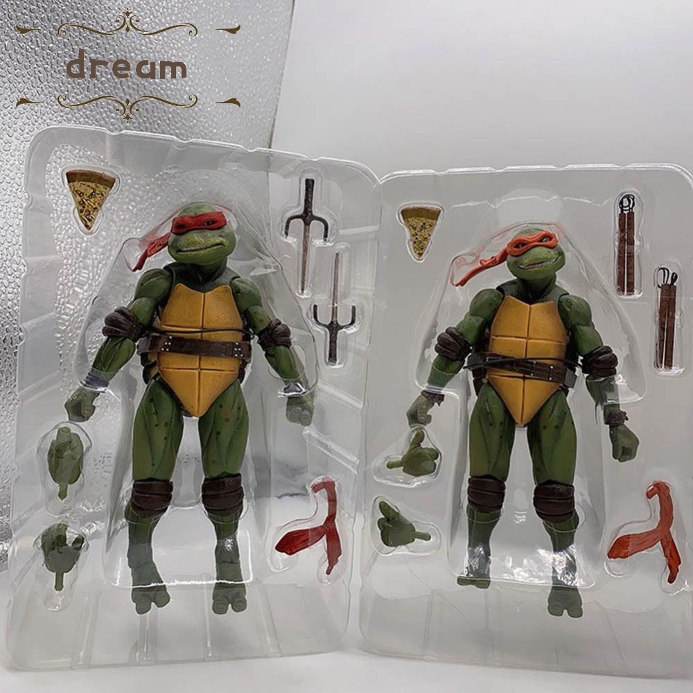 【DREAMLIFE】NECA Teenage Mutant Ninja Turtles 1990 Movie Official 7 TMNT Action Figure