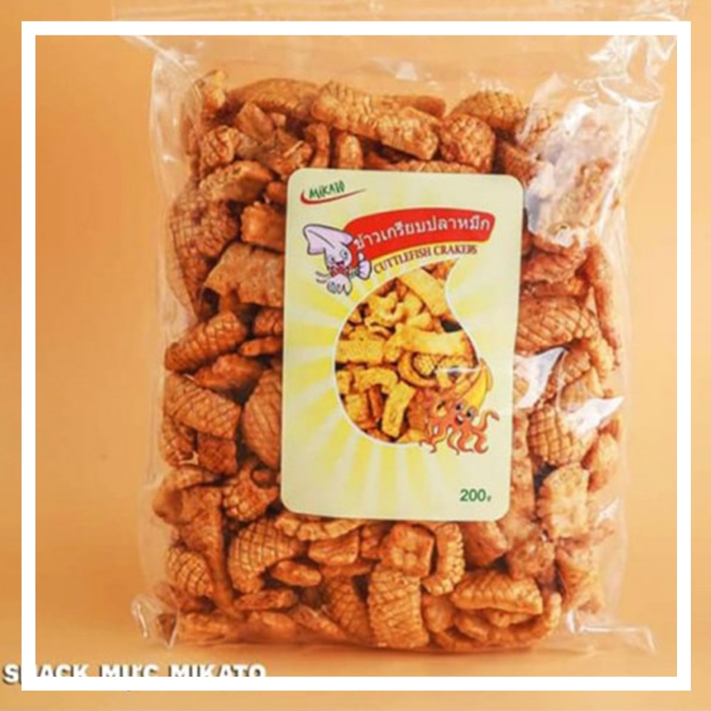 Snack bimbim mực thái túi 200g đồ ăn vặt Hà My