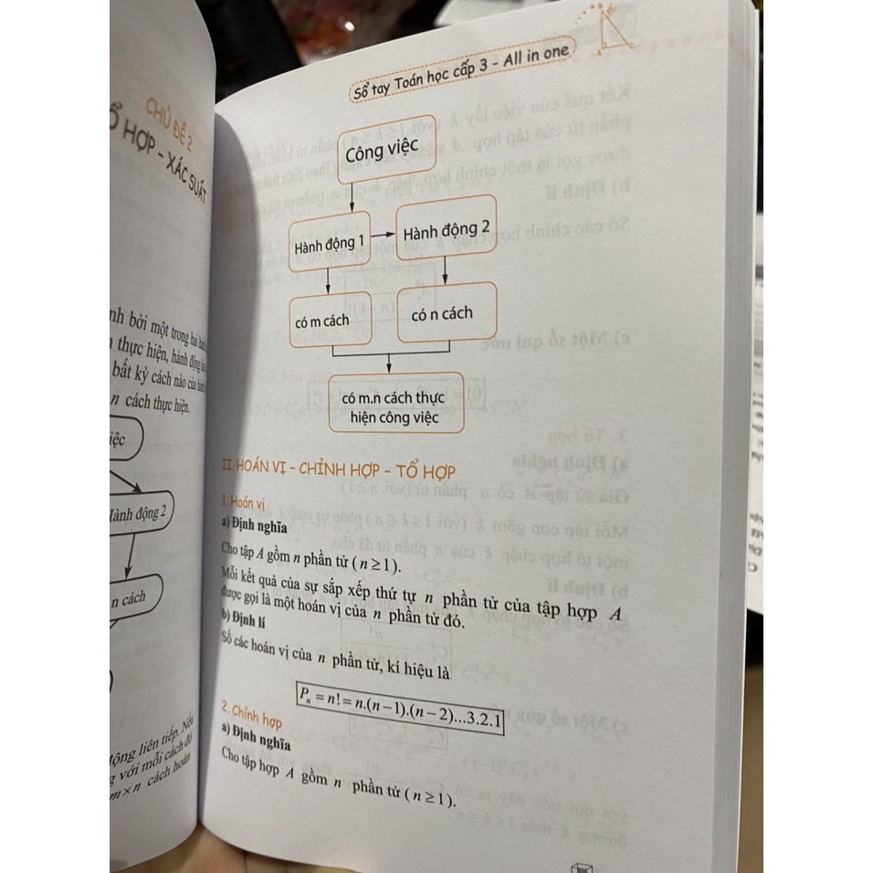 Sách - Sổ tay toán học cấp 3 ( MCBooks )