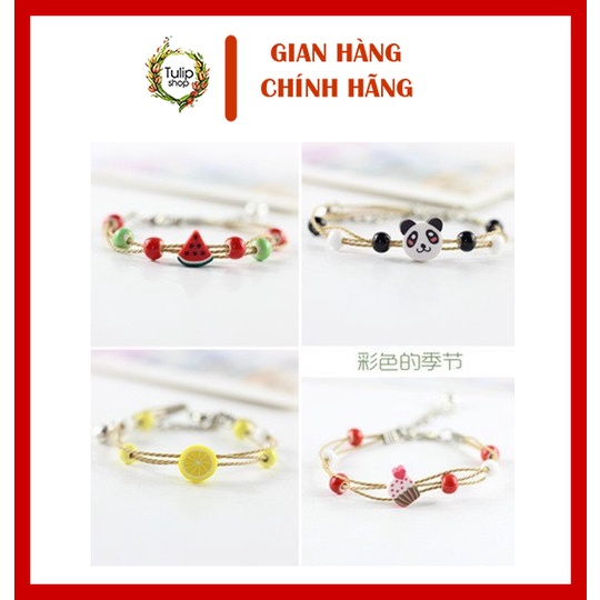VÒNG ĐEO TAY PHONG CÁCH HÀN QUỐC HÌNH NGỘ NGHĨNH