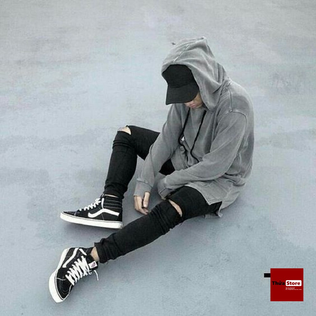 Quần Jean nam co dãn, màu đen, dáng ôm, dày dặn | BigBuy360 - bigbuy360.vn