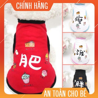 Nhungnho298 ✨Hot✨Áo 3 lỗ chó mèo thú cưng mẫu đặc biệt