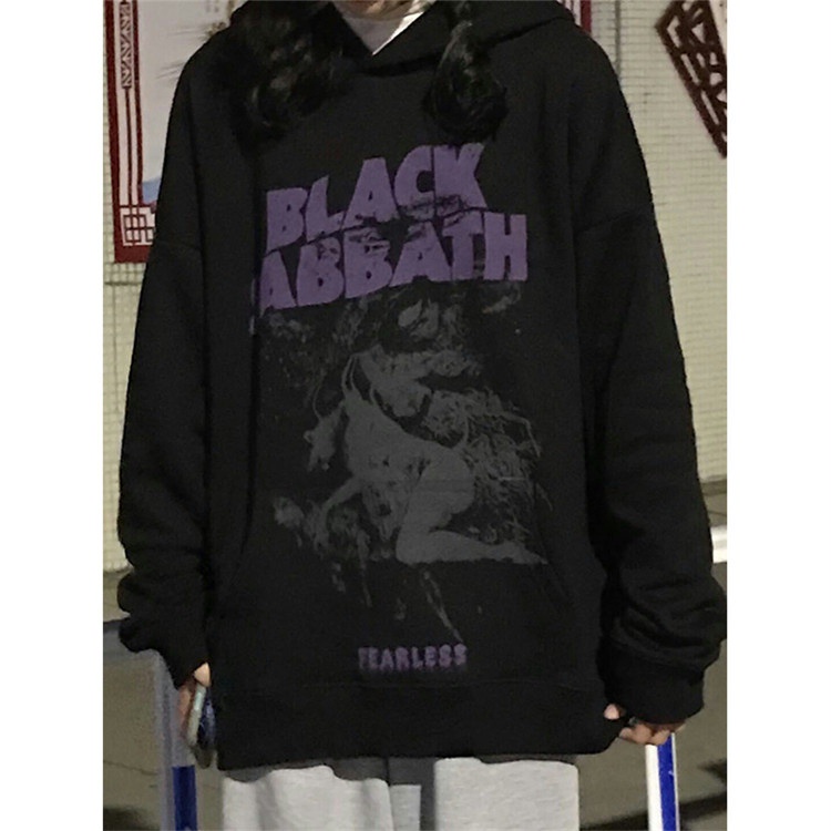 Áo hoodie dáng rộng thời trang phong cách Hàn Quốc 2021 | BigBuy360 - bigbuy360.vn