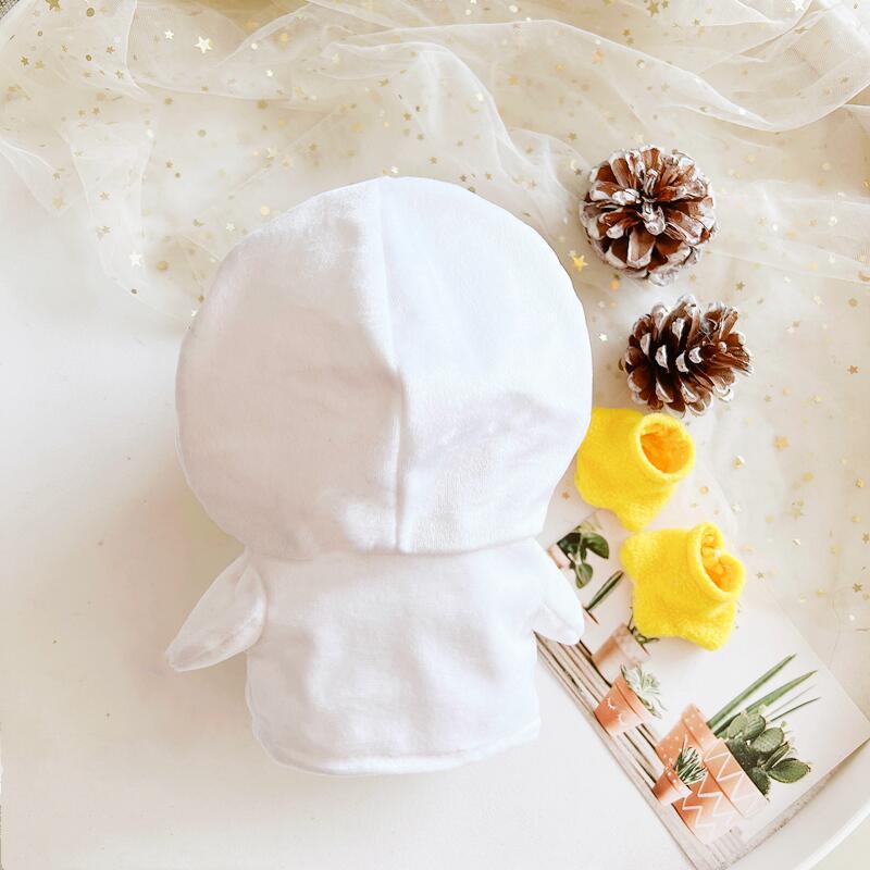 Bộ Quần Áo Hoodie Hình Búp Bê Vịt Vàng Hoạt Hình Đáng Yêu 20cm Làm Quà Tặng Mùa Đông Cho Búp Bê Xiao Zhan TWICE