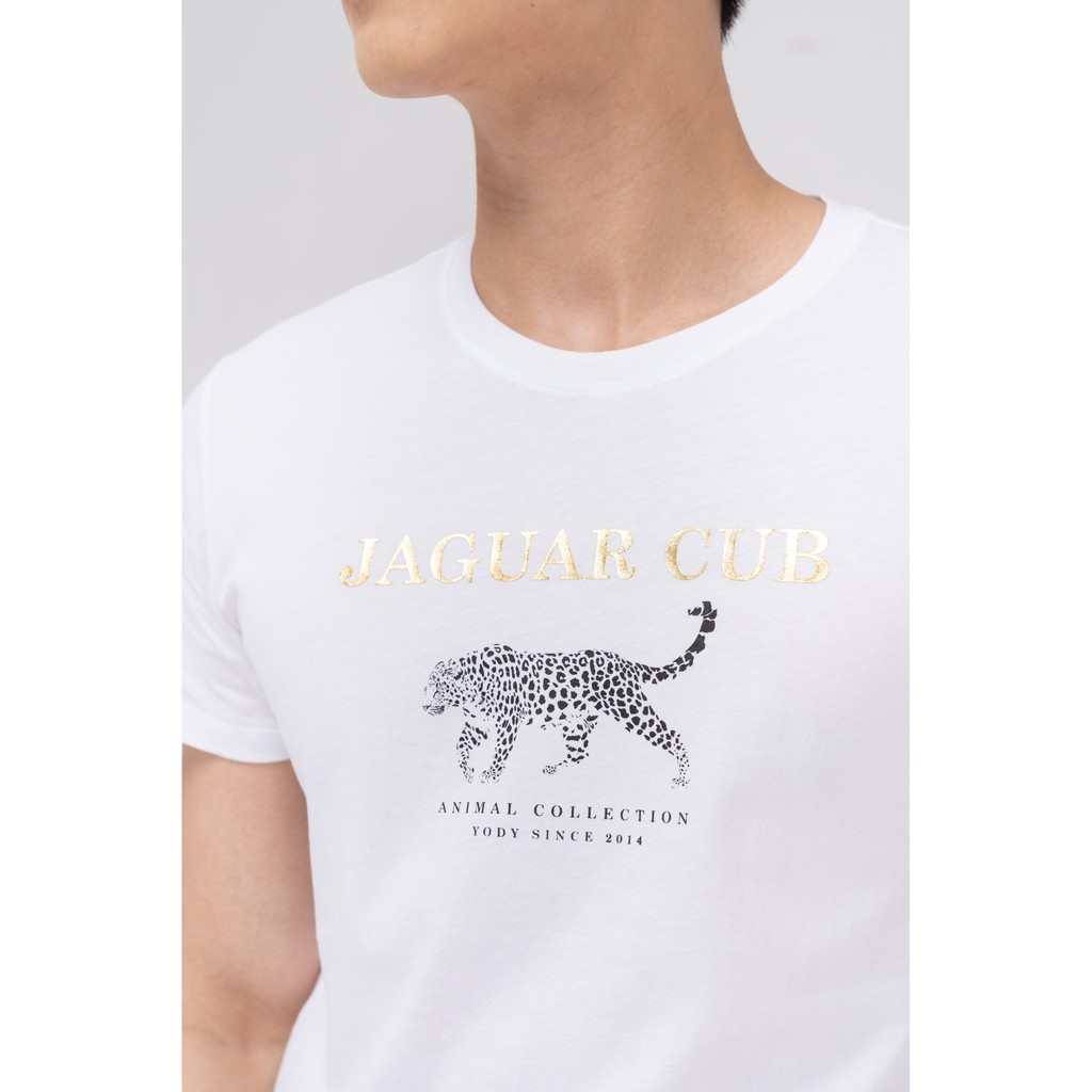 Áo phông nam Yody  in jaguar thấm hút thoáng mát TSM4217 | BigBuy360 - bigbuy360.vn