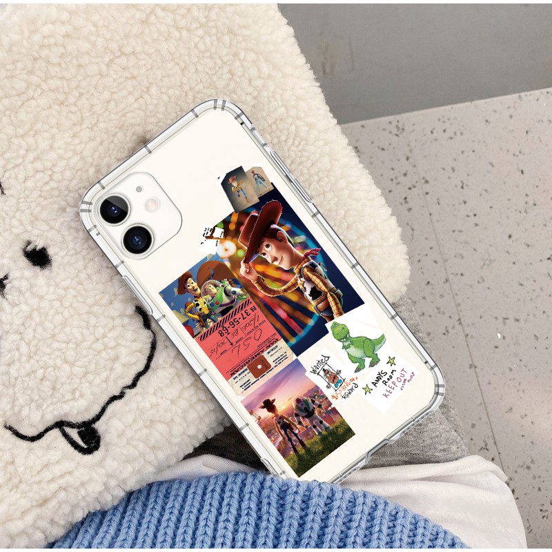 Dễ Thương Ốp Điện Thoại tpu Mềm Trong Suốt Họa Tiết toy story Cho iphone 13 mini 12 14 15 pro max 11 pro xs max xr 6s 7 8 plus