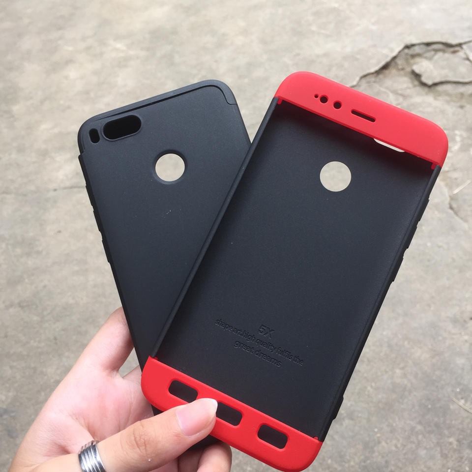 Xiami mi 5x /A1 | Ốp lưng 3 mảnh xiaomi mi5x/A1 360 thời thượng ( tặng 1dán dẻo )