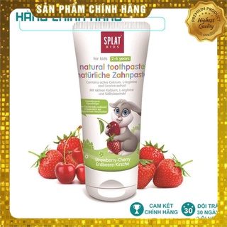 Kem Đánh Răng Trẻ Em 2-6 Tuổi Hương Dâu Rừng - Anh Đào Wild Strawberry - Cherry 55ml