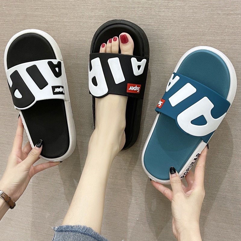 Dép quai ngang Nam nữ SUPER AIR siêu hót chống nước chống trơn trượt , Siêu phẩm Dép nam và nữ