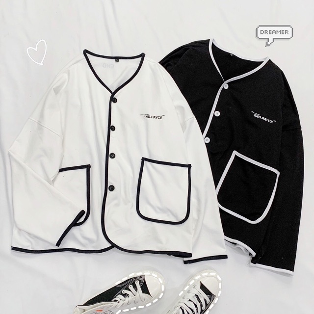 FREESHIP 50K - Áo Khoác Nỉ Jacket END Ulzzang Unisex Cadigan