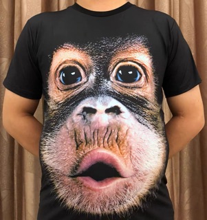[ORDER] Áo phông khỉ 3D (ảnh thật)