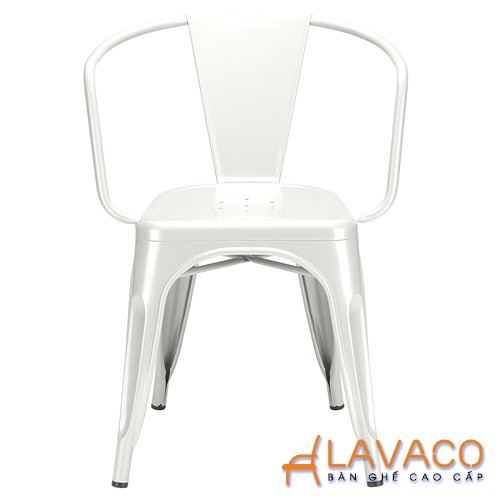 Ghế tolix armchair màu trắng đẹp -301W