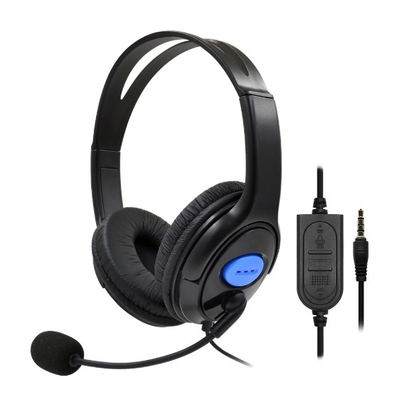 Tai nghe chụp tai gaming X-one P4 kèm mic cao cấp chuyên game tăng chỉnh Volume dùng cho PS4, máy tính .....