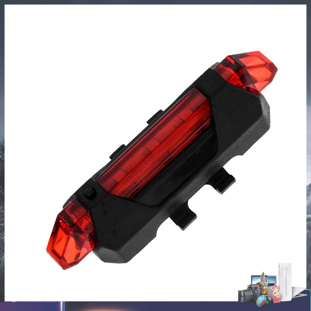 Bộ đèn LED sạc USB chống nước an toàn tiện dụng cho xe đạp