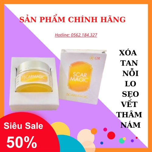 ✅ SCARMAGIC [ CHÍNH HÃNG ] SCAR MAGIC LÀM MỜ VẾT THÂM VẾT SẸO