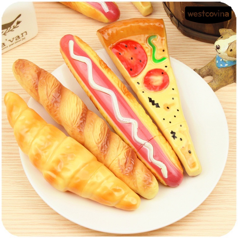 Mới Sticker Nam Châm Dán Tủ Lạnh Hình Bánh Pizza Sáng Tạo