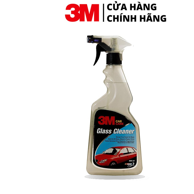 Dung Dịch Vệ Sinh Kính 3M 500ml - Tặng miếng thơm