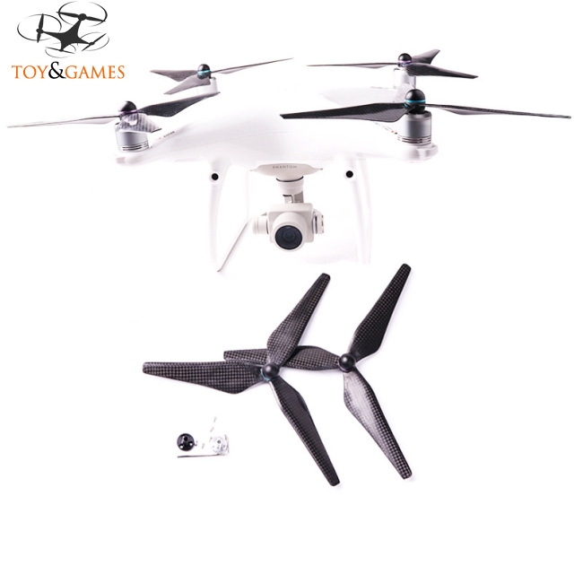 Set 2 cánh quạt vi sợi cacbon thay thế cho máy bay flycam DJI Phantom 4