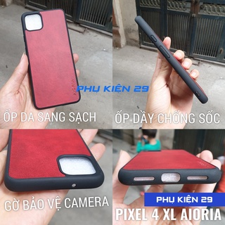 [Google Pixel 4XL/ 4 XL] Ốp lưng chống sốc vân da Viseon