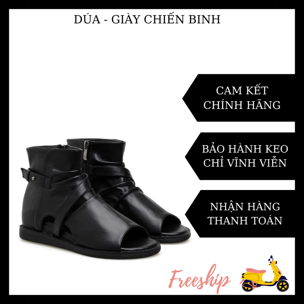 Giày Boot Cailuoya, Giày Boot Trơn, Giày Boot Da, Giày Boot Cao Cấp