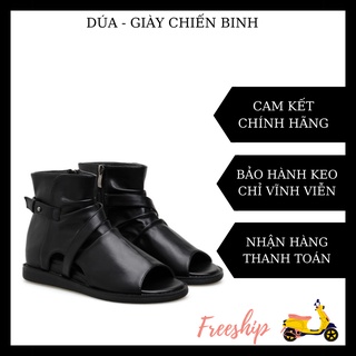 Giày boot cailuoya, giày boot trơn, giày boot da, giày boot cao cấp