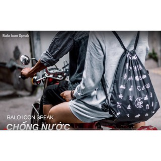 Balo dây rút chống nước ICON SPEAK