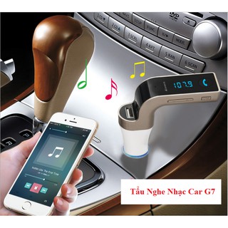 Tẩu nghe nhạc bluetooth cho xe hơi Car G7