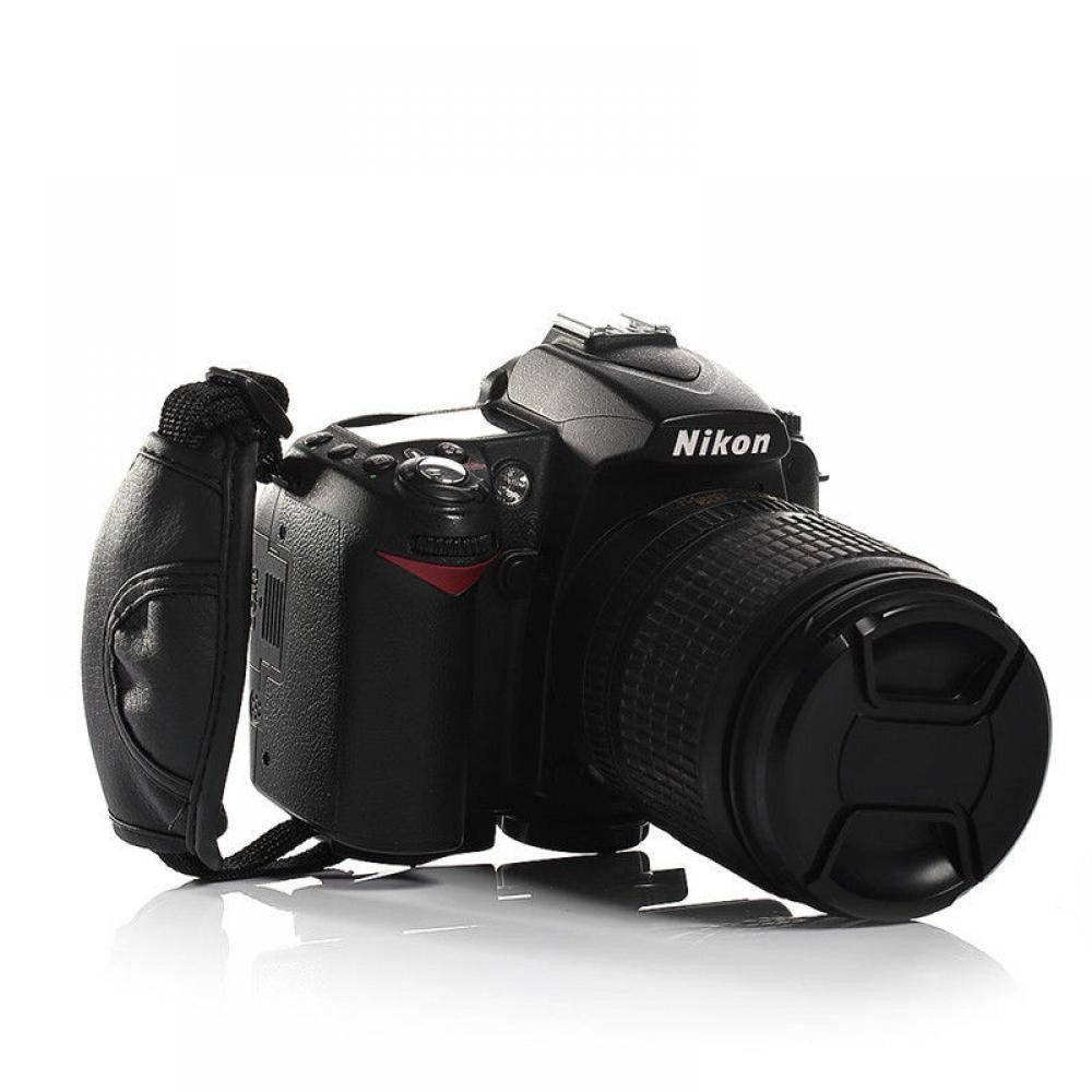 dây đeo bằng da cho máy ảnh Canon EOS Nikon Sony Olympus (vòng cổ tay)