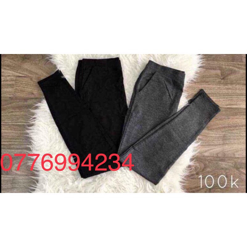 Quần legging thun ôm siêu dày