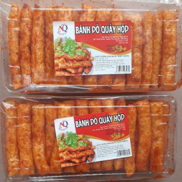 Bánh pò quẩy hộp Ngọc Quỳnh 23k/ hộp.