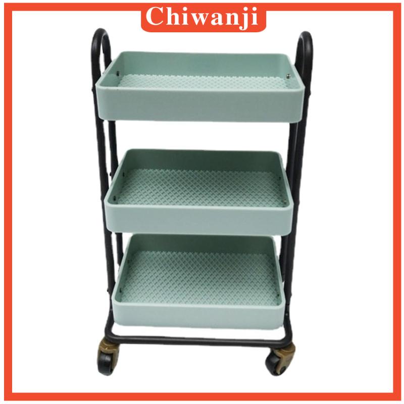 Xe đẩy thức ăn 3 ngăn tỉ lệ 1/6 cho nhà búp bê