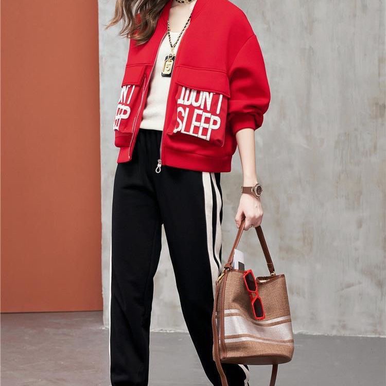 Áo Khoác Bóng Chày In Chữ Thời Trang Mùa Xuân 2022 Mới Cho Nữ