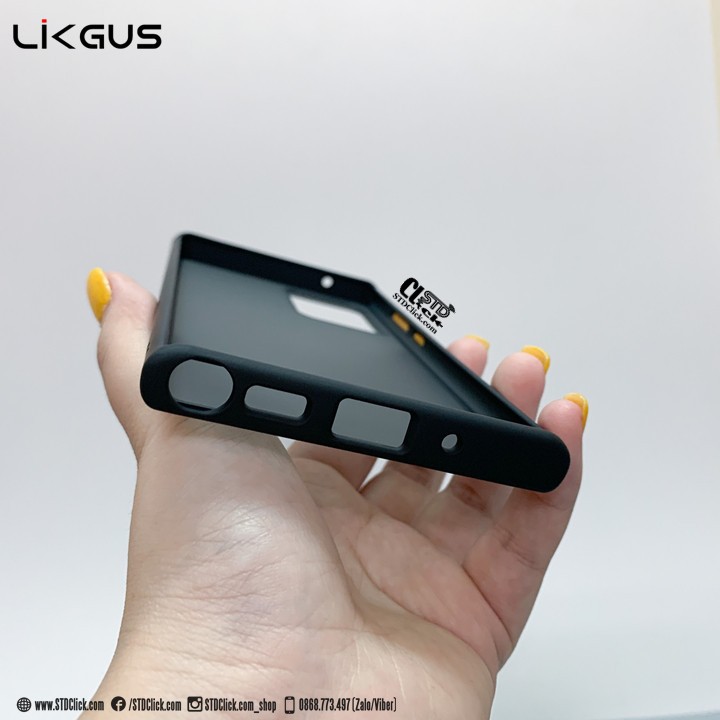 ỐP LƯNG SAMSUNG GALAXY NOTE 20 - 20 ULTRA LIKGUS VIỀN DẺO MÀU CHÍNH HÃNG HÀNG CHUẨN