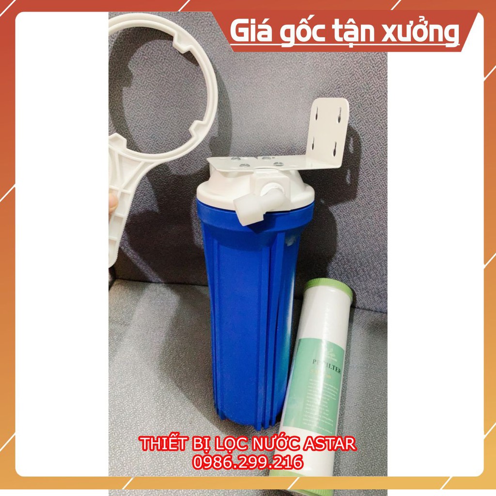 Bộ 1 cốc 10 inch ren 21 ♥️ Cốc Lọc Nước ♥️ Cốc Lọc Máy RO