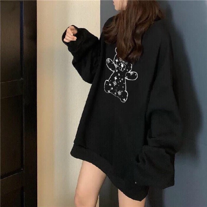 Áo Sweater Cam GBLCALA Form Rộng Tay Bồng | WebRaoVat - webraovat.net.vn