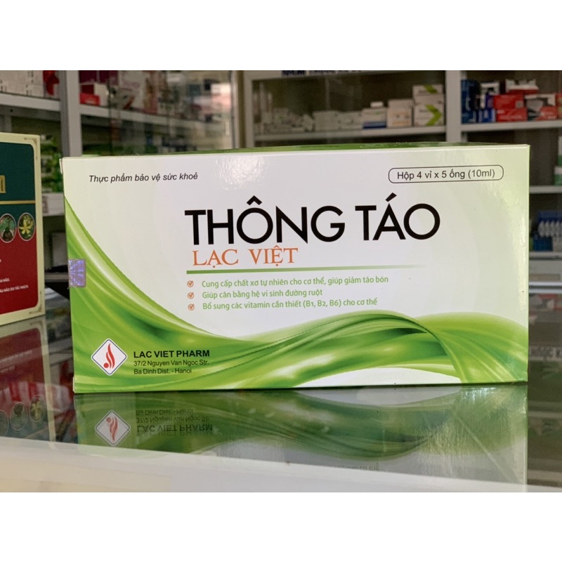 Thông Táo Lạc Việt - Hỗ trợ điều trị táo bón, cân bằng hệ vi sinh đường ruột