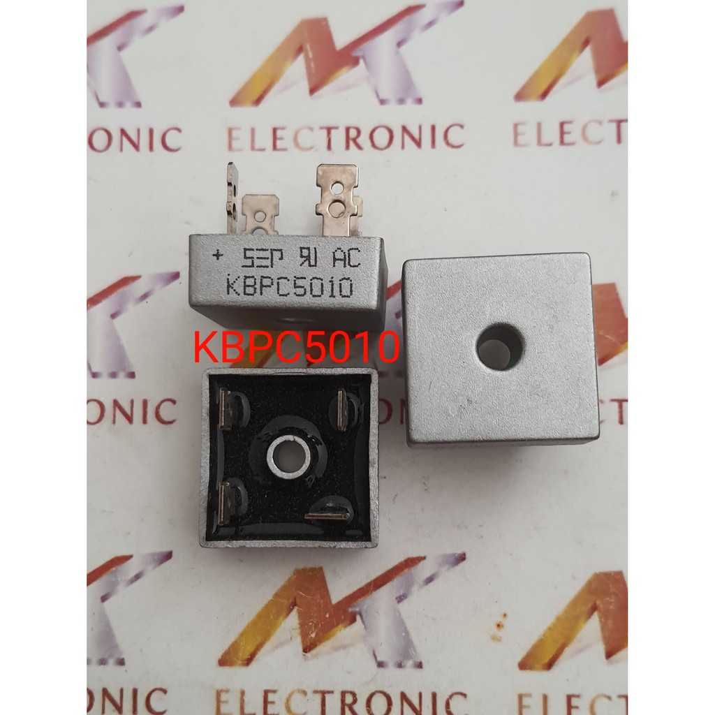 KBPC5010 5010 ZIP-4 cầu chỉnh lưu hình vuông 50A 1000V