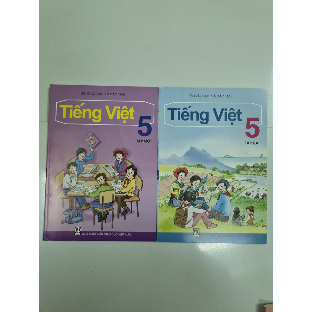 Sách Combo Tiếng việt lớp 5 tập 1+ tập 2