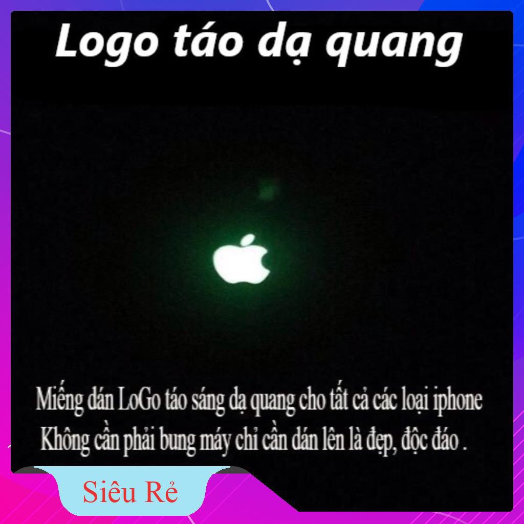  Logo Táo Dạ Quang Phát Sáng Cho IPhone 4-5-6-7-8-X - Độc Đẹp Giá Rẻ - hàng xịn  TMS14059