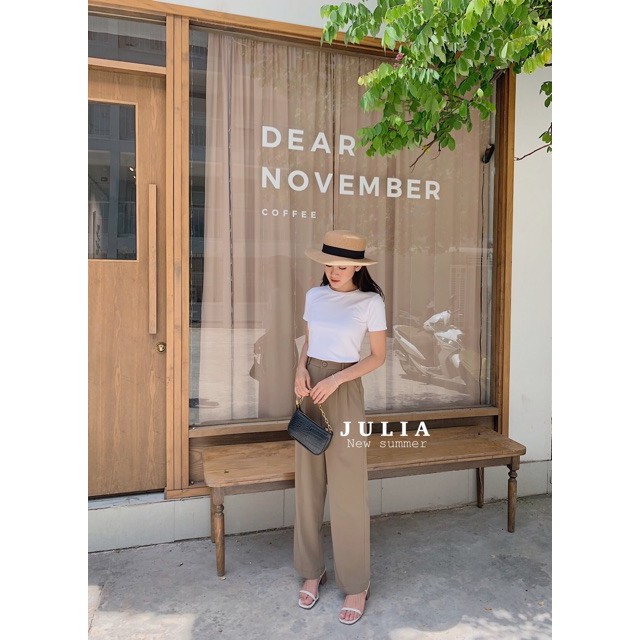 Quần vải ống rộng chun sau 1 cúc 202 | BigBuy360 - bigbuy360.vn