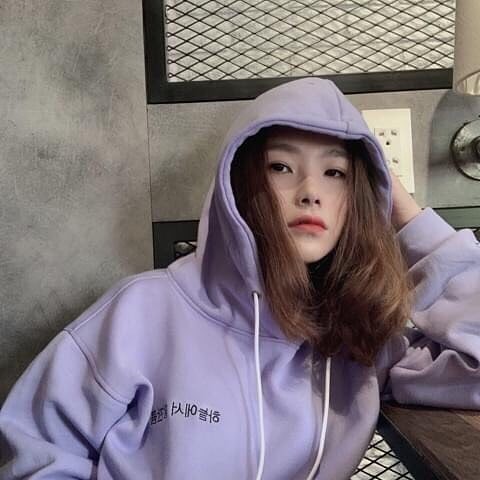 Áo hoodie dài tay phong cách Hàn Quốc năng động trẻ trung dành cho nữ