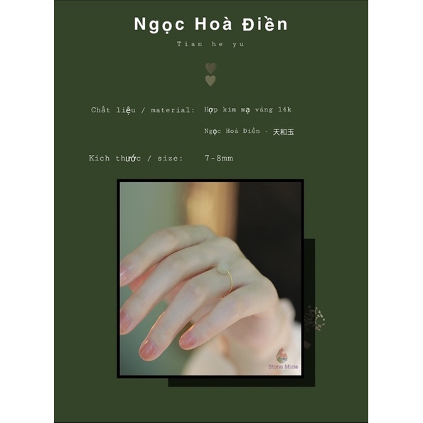 Nhẫn đeo tay Tian he Yu Ngoc Hoà Điền