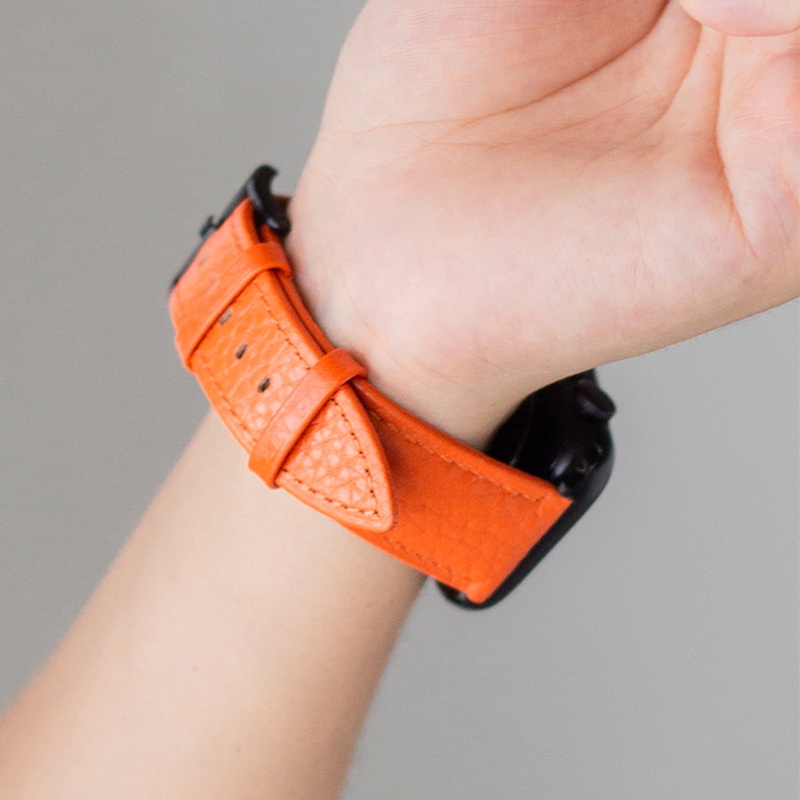 Dây Đeo Bằng Da Bò Thật Cho Đồng Hồ Thông Minh Apple Watch 7 6 SE 5 4 3 2 42MM 38MM 44MM 40MM 7 41mm 45mm
