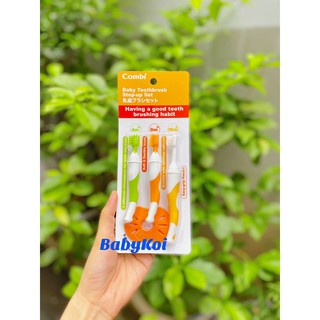 Bàn chải Combi 3 bước cho bé
