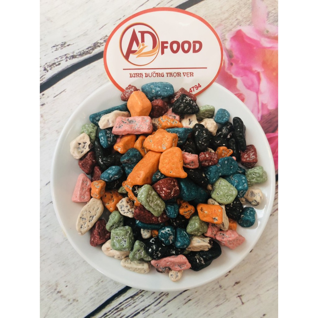 200g kẹo viên sỏi socola muôn màu