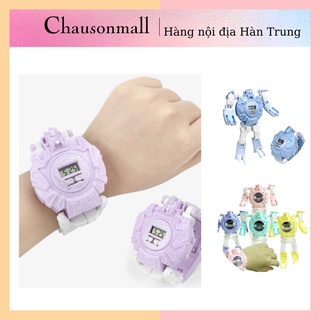 Đồ Chơi Đồng Hồ Robot Biến Hình Cho Trẻ Em