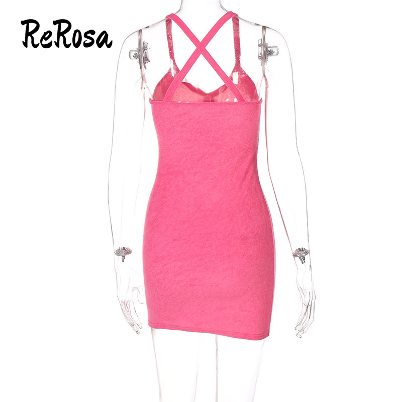 Đầm Hai Dây Cổ Chữ V Ôm Dáng Thời Trang Dành Cho Nữ