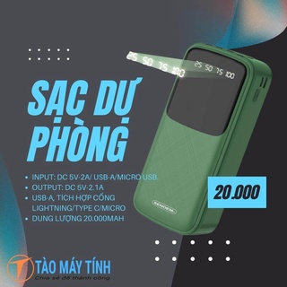 Sạc dự phòng 20000mah – Cục sạc dự phòng dung lượng cao – Pin sạc dự phòng giá rẻ