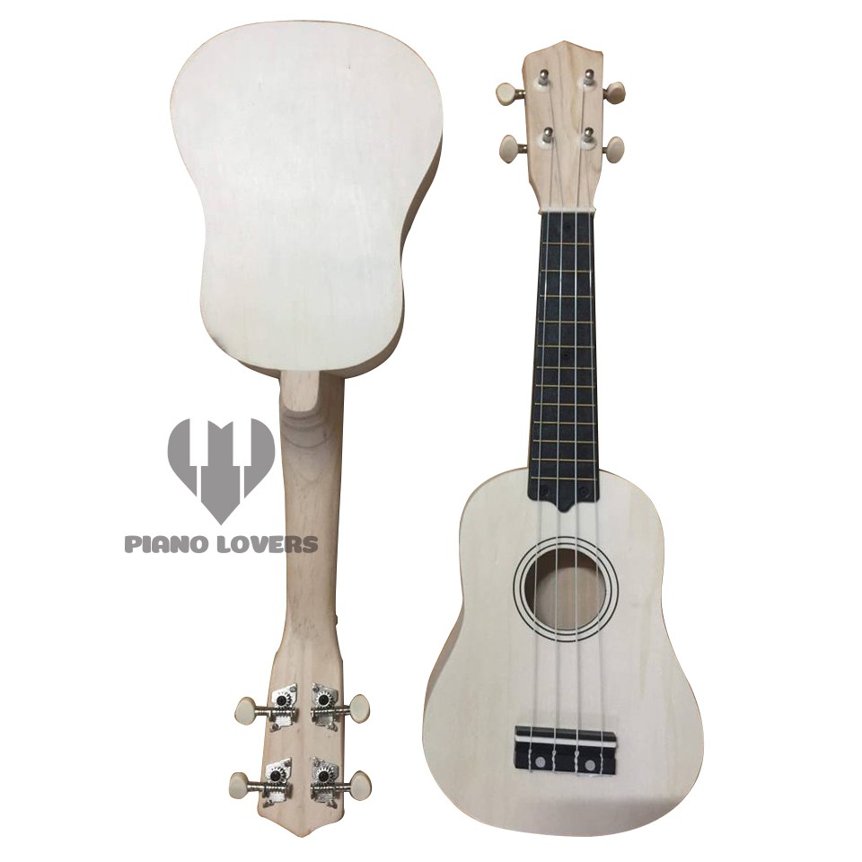 Đàn Ukulele trơn không màu, thỏa sức sáng tạo trên đàn - HÀNG CÓ SẴN