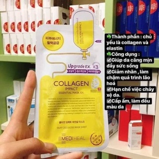 mặt nạ collagen chính hãng Hàn Quốc bao check code
